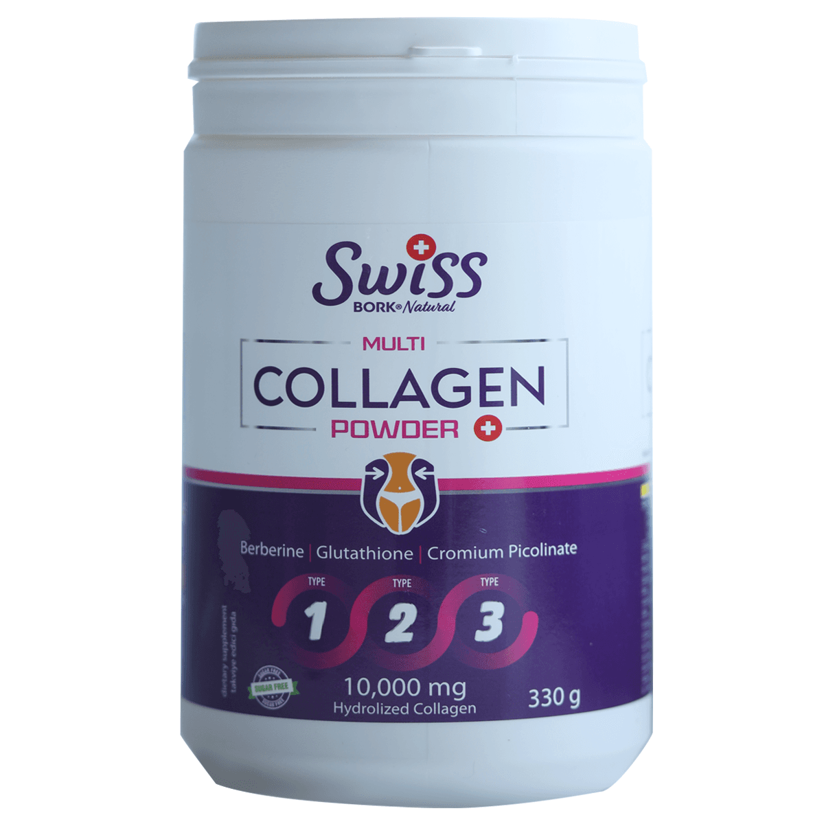 Коллаген Multi Collagen Powder, порошок 330 г, SwissBork