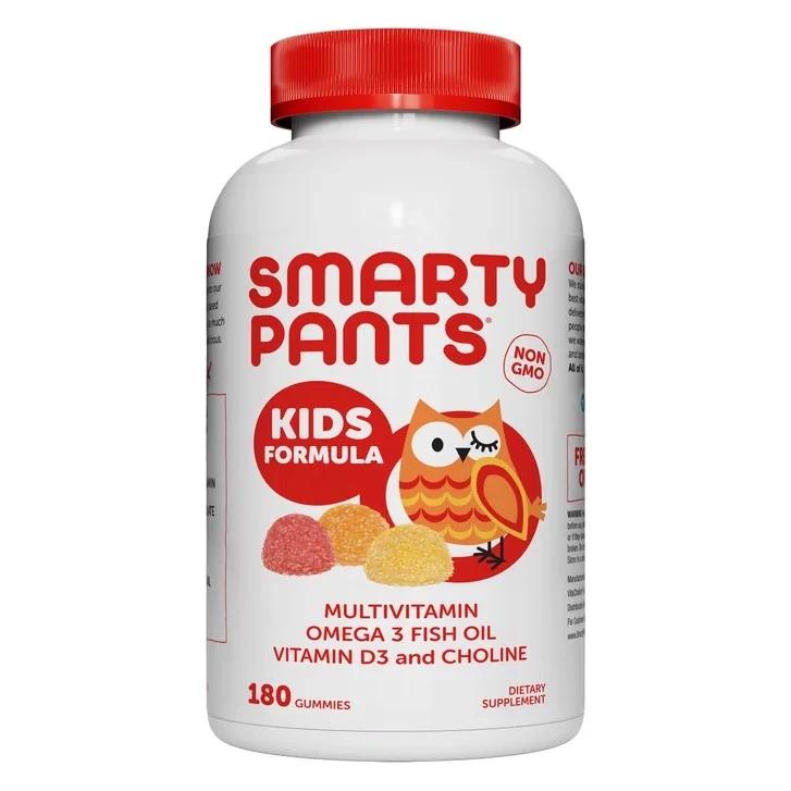 Мультивитамины для детей с Омега-3, 180 мармеладок, Smarty Pants