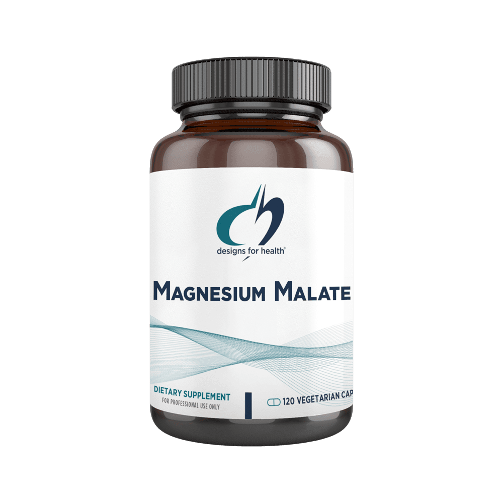 Магний малат, 120 капсул, Designs For Health, Magnesium Malate