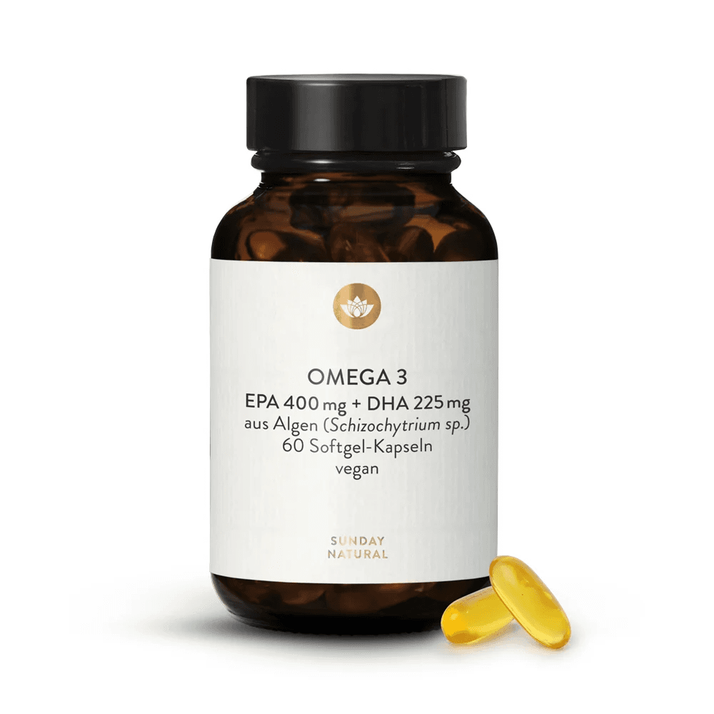 Омега 3, 60 капсул, Sunday Natural, Omega 3