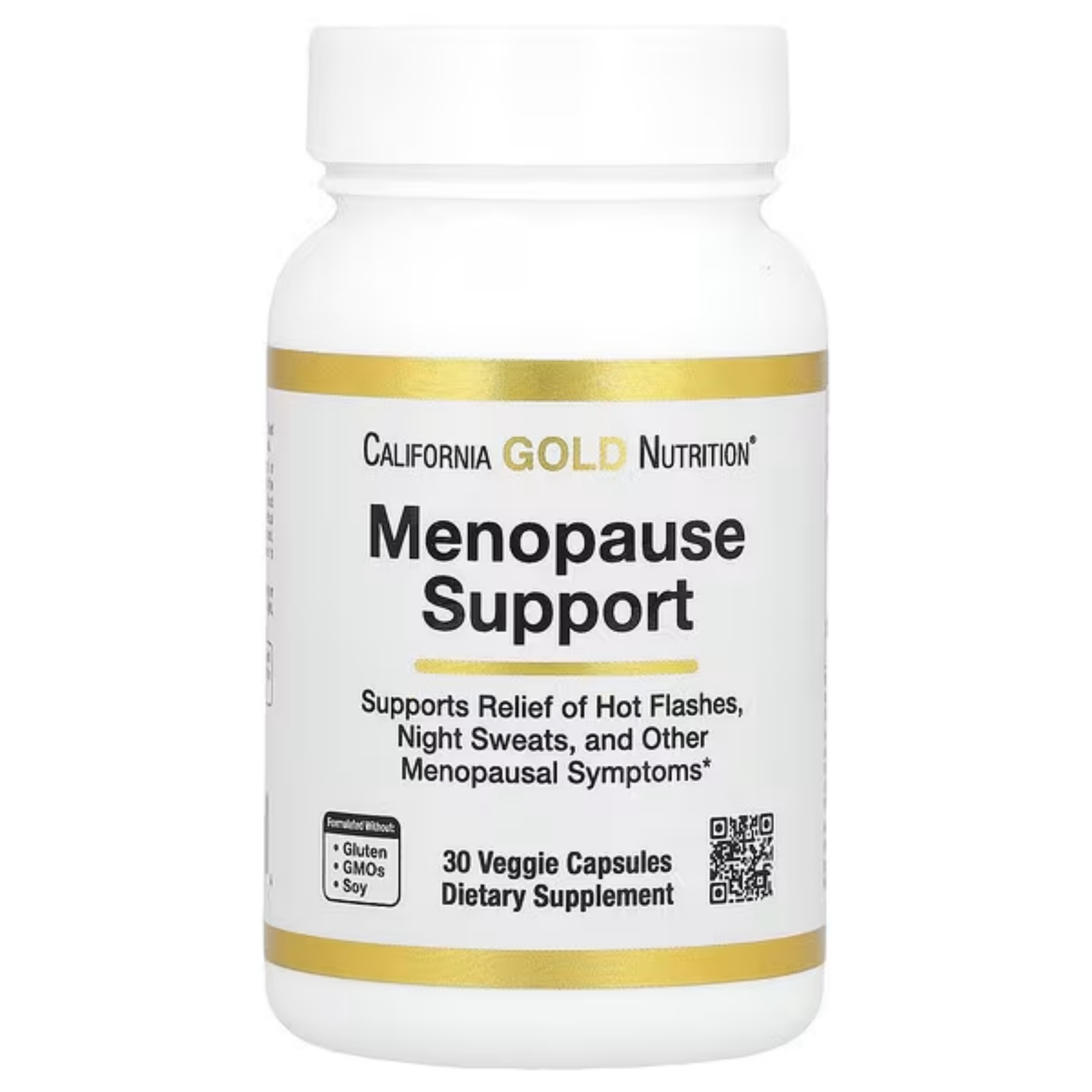 Menopause Support, поддержка при менопаузе, 30 растительных капсул