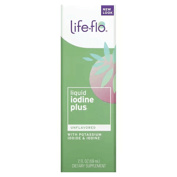 Йод жидкий, 59 мл, Life Flo, Iodine Plus