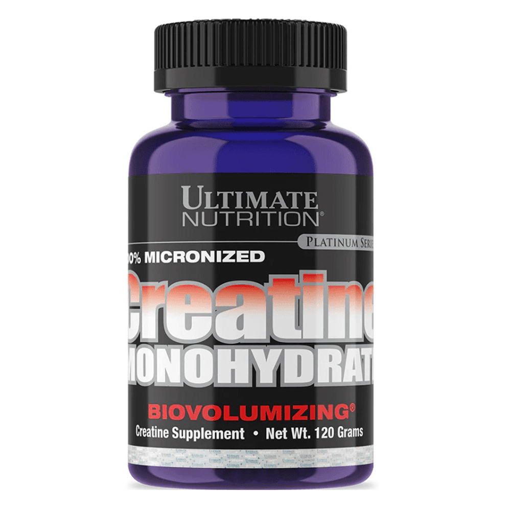 Креатин моногидрат микронизированный 100%, 120 г, Ultimate Nutrition