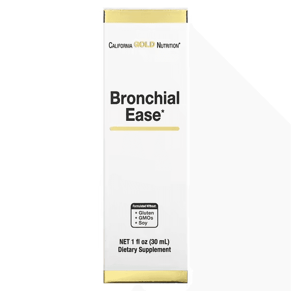 Добавка для здоровья бронхов, 30 мл, California Gold Nutrition, Bronchial Ease
