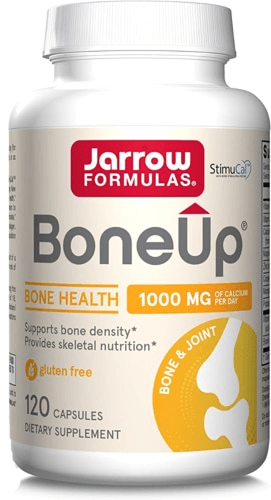 Кальций с витамином Д и минералами, БонАп, 1000 мг, 120 капсул, Jarrow Formulas, BoneUp